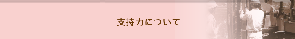 支持力について